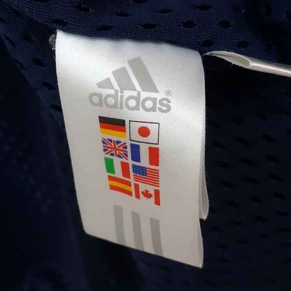 S ADIDAS Y2K VINTAGE 3 STRIPE WARM UP JACKET NICE! - Picture 9 of 11